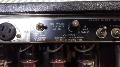 1974 Fender® Twin Reverb™ Amp Blackface Mods & Re-Voicing - 8