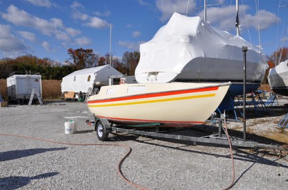 1981 San Juan 21 Mark II Racing Refit - 158