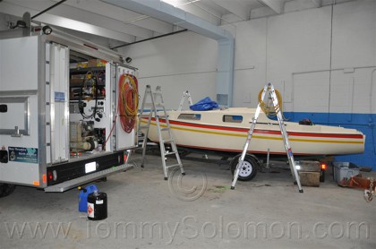 1981 San Juan 21 Mark II Racing Refit - 408