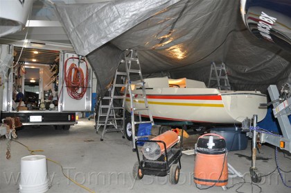 1981 San Juan 21 Mark II Racing Refit - 412