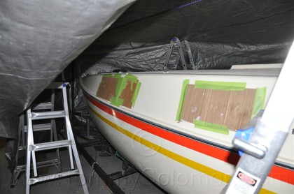 1981 San Juan 21 Mark II Racing Refit - 427