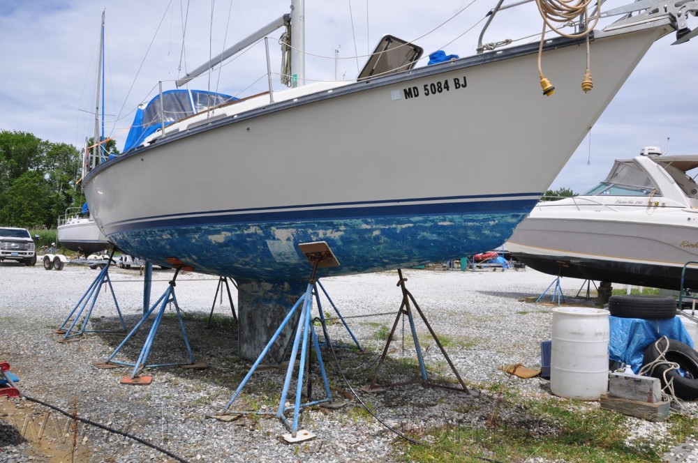 1984 Mirage 30 Bottom Keel Rudder - 11