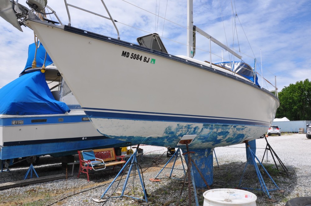 1984 Mirage 30 Bottom Keel Rudder - 12