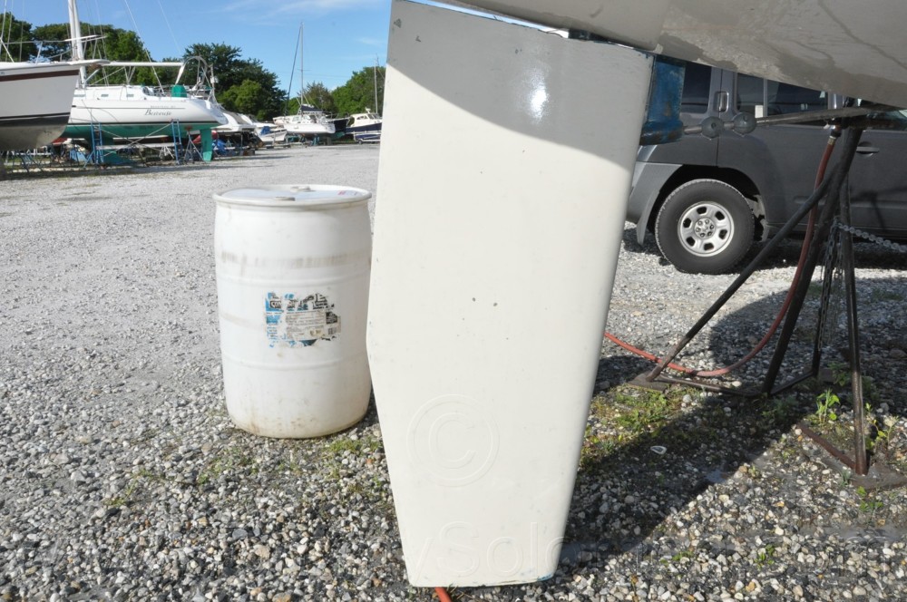 1984 Mirage 30 Bottom Keel Rudder - 29