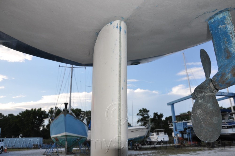 1984 Mirage 30 Bottom Keel Rudder - 106