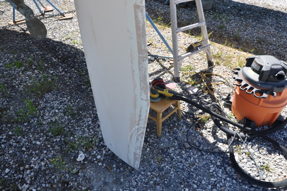 1984 Mirage 30 Bottom Keel Rudder - 123