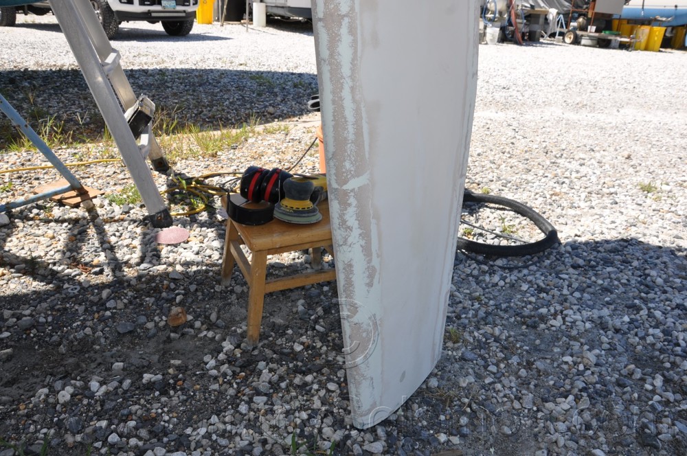 1984 Mirage 30 Bottom Keel Rudder - 126