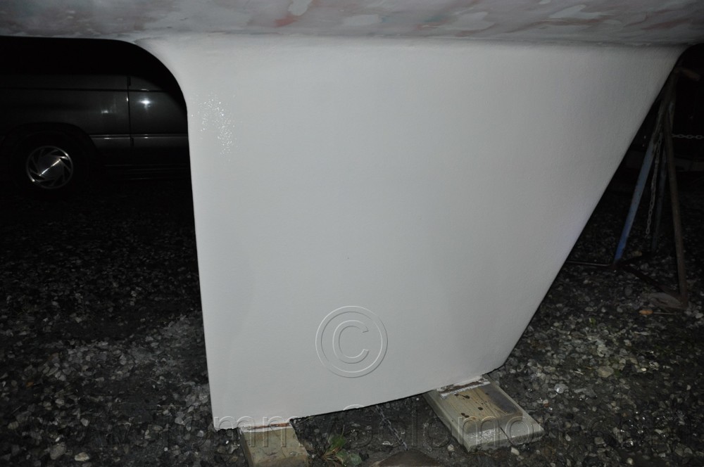 1984 Mirage 30 Bottom Keel Rudder - 148