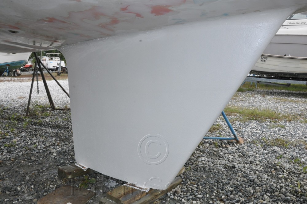 1984 Mirage 30 Bottom Keel Rudder - 154