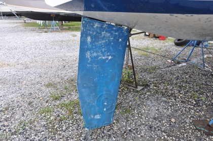 1984 Mirage 30 Bottom Keel Rudder - 27