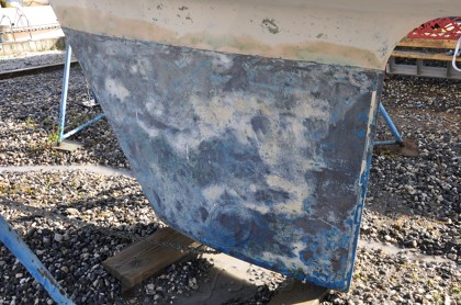 1984 Mirage 30 Bottom Keel Rudder - 34