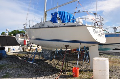 1984 Mirage 30 Bottom Keel Rudder - 35