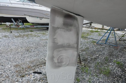 1984 Mirage 30 Bottom Keel Rudder - 74