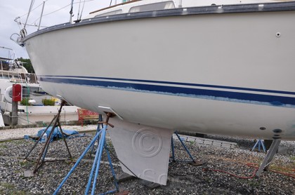 1984 Mirage 30 Bottom Keel Rudder - 114