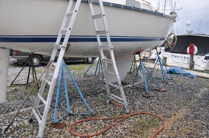 1984 Mirage 30 Bottom Keel Rudder - 115