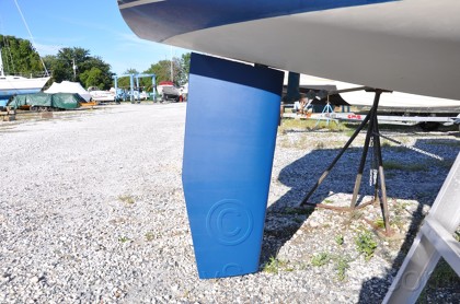 1984 Mirage 30 Bottom Keel Rudder - 128