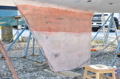 1984 Mirage 30 Bottom Keel Rudder - 144