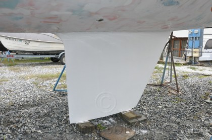 1984 Mirage 30 Bottom Keel Rudder - 153