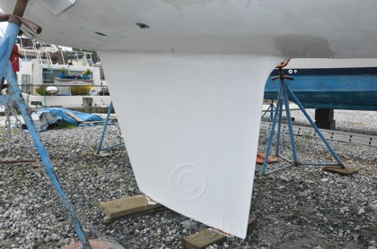 1984 Mirage 30 Bottom Keel Rudder - 156