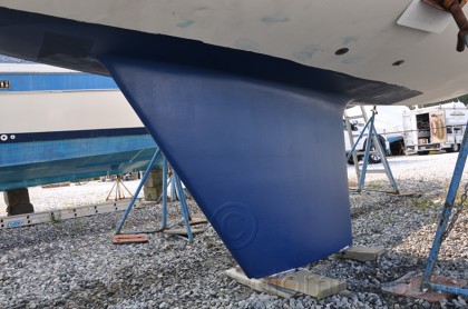 1984 Mirage 30 Bottom Keel Rudder - 158