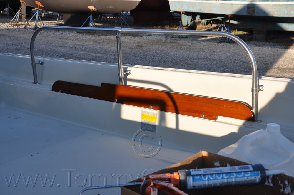 1988 Boston Whaler Sport 15ft - All new Mahogany, Electrical - 43