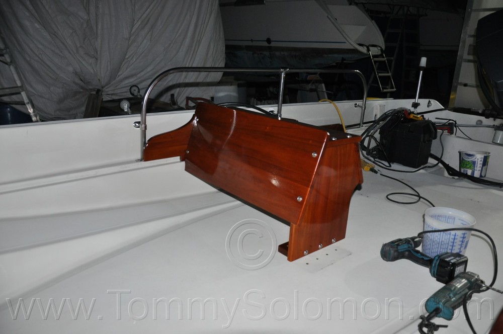 1988 Boston Whaler Sport 15ft - All new Mahogany, Electrical - 63