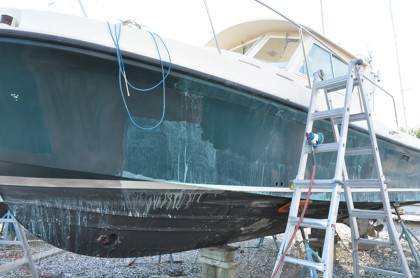 2003 Albin 28 Extreme Oxidation/Wet Sand & Buff - 58