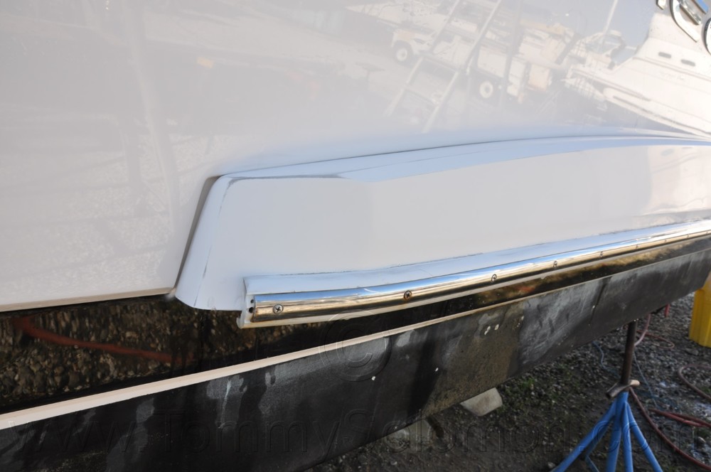 2013 Regal 42-SC Wing Molding/Swim Platform/Aft Hatch Repair - 105