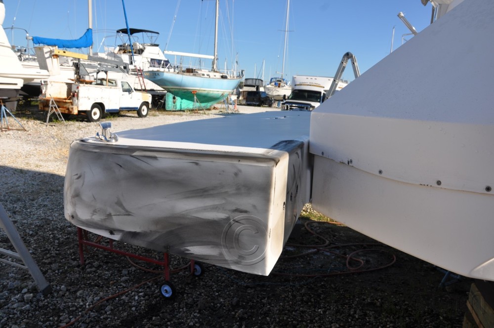 2013 Regal 42-SC Wing Molding/Swim Platform/Aft Hatch Repair - 106