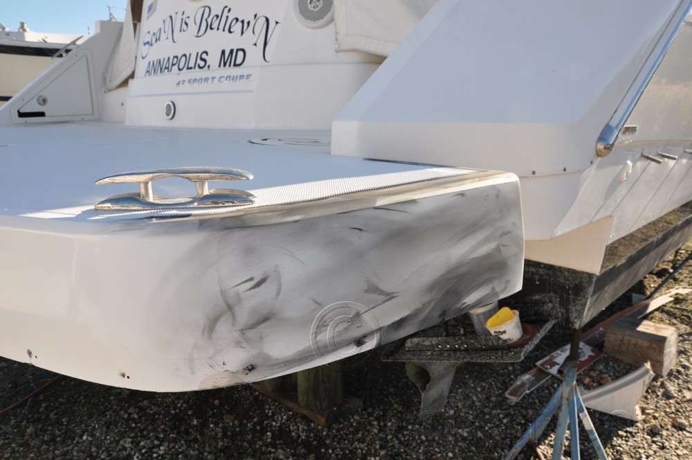 2013 Regal 42-SC Wing Molding/Swim Platform/Aft Hatch Repair - 108