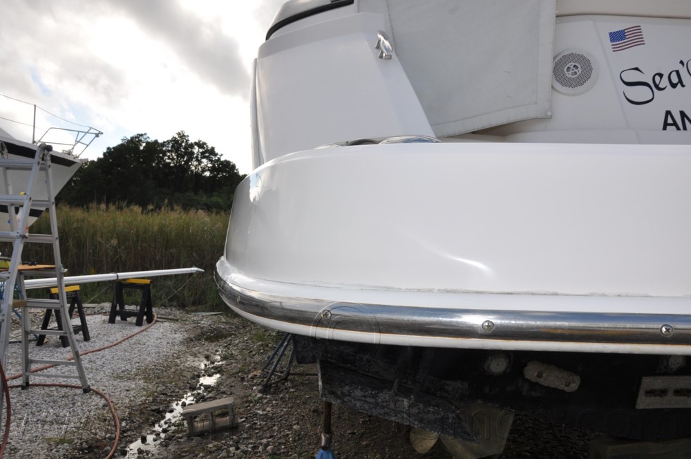 2013 Regal 42-SC Wing Molding/Swim Platform/Aft Hatch Repair - 119