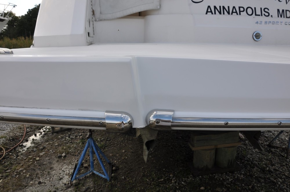 2013 Regal 42-SC Wing Molding/Swim Platform/Aft Hatch Repair - 120