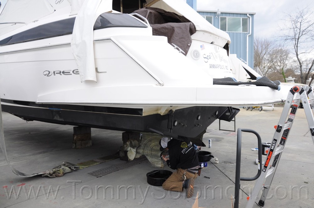 2013 Regal 42-SC Wing Molding/Swim Platform/Aft Hatch Repair - 141