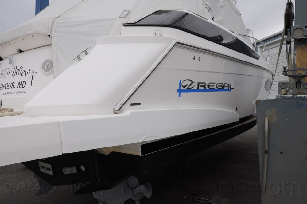 2013 Regal 42-SC Wing Molding/Swim Platform/Aft Hatch Repair - 149