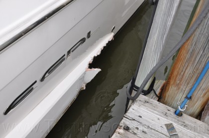 2013 Regal 42-SC Wing Molding/Swim Platform/Aft Hatch Repair - 5