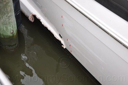 2013 Regal 42-SC Wing Molding/Swim Platform/Aft Hatch Repair - 8