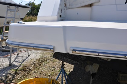 2013 Regal 42-SC Wing Molding/Swim Platform/Aft Hatch Repair - 92