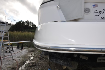 2013 Regal 42-SC Wing Molding/Swim Platform/Aft Hatch Repair - 119