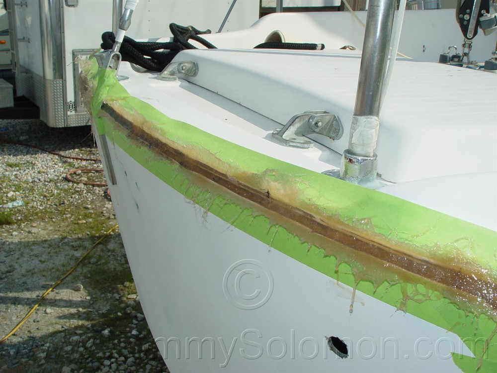 Backstay Plate Failure / Cap-Hull Separation - 9