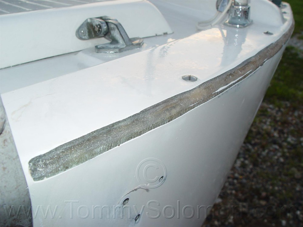 Backstay Plate Failure / Cap-Hull Separation - 17