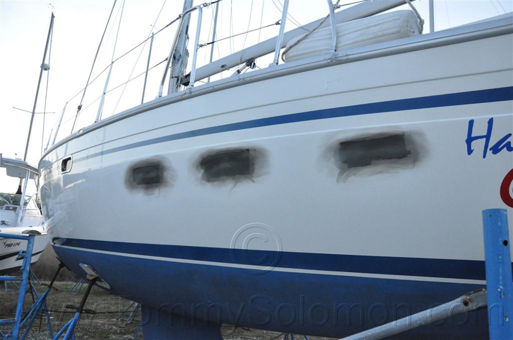 Bavaria 34 - Cosmetic Gel-Coat Repair - 12