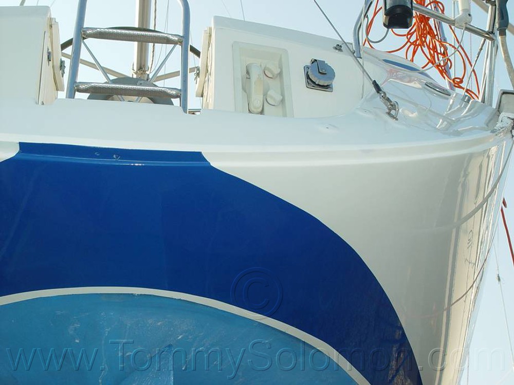 Bavaria 34, glass, gel-match repair - 18