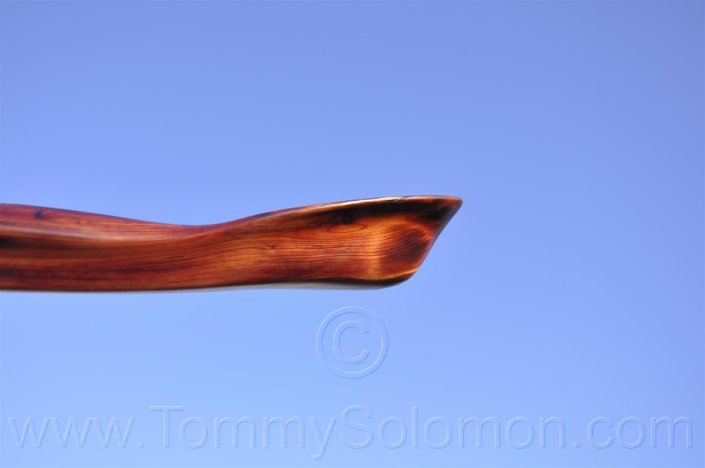 Hand Carved Cedar #-11, Boiled Linseed Oil Rub - 8