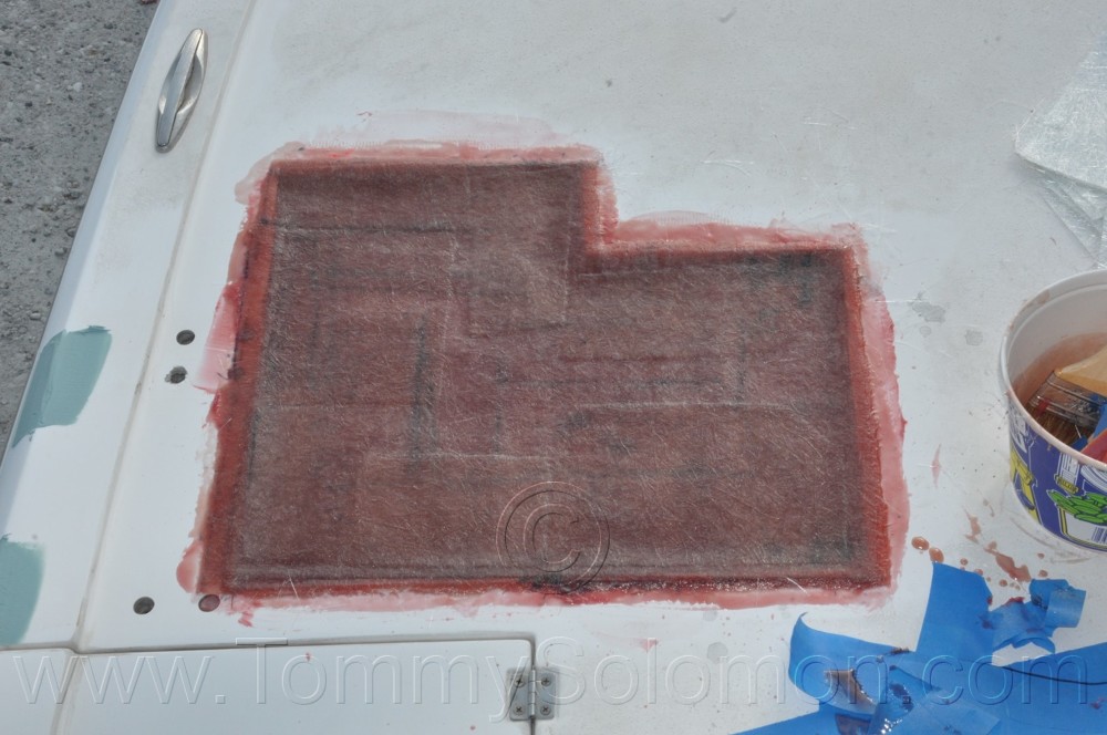 Doral 2002 36' Swim Platform Core-Rot - 38