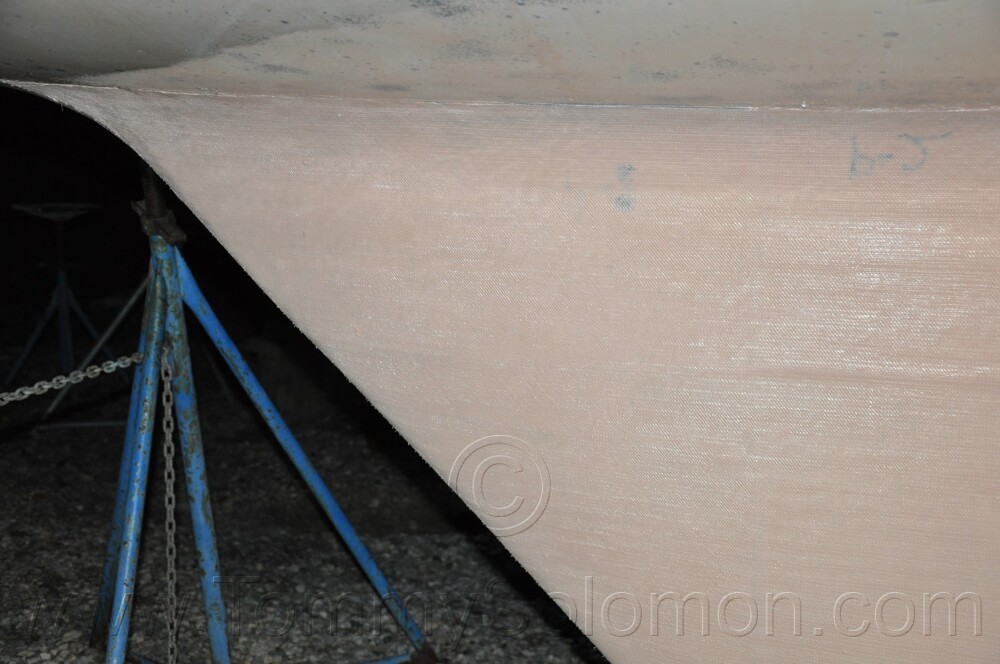 Drop Keel, Glass Keel, Vinyl Ester Barrier Coat (No WAX-SOL) - 42