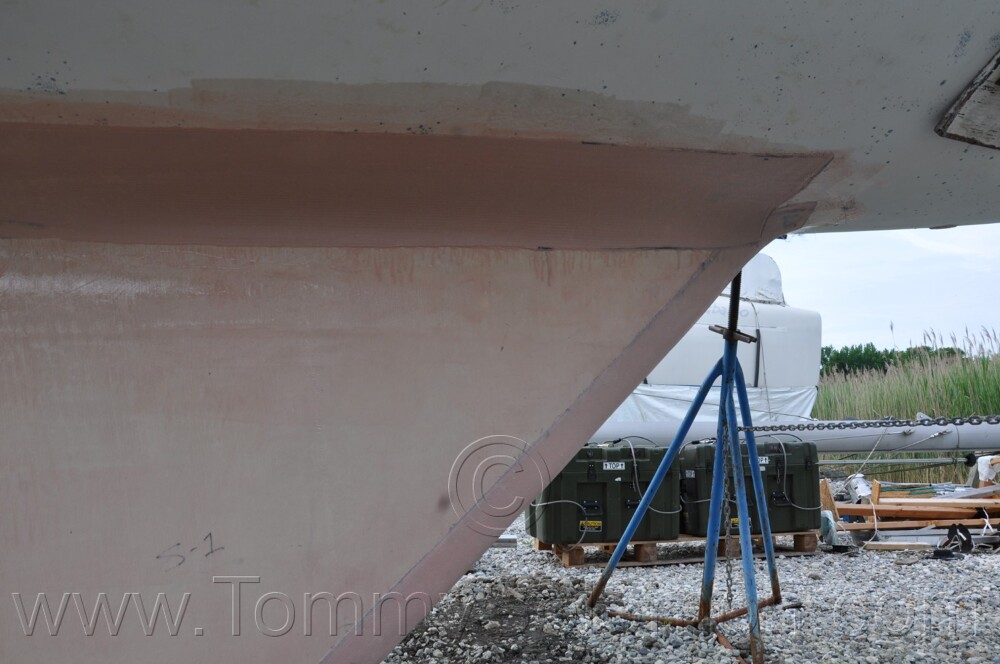 Drop Keel, Glass Keel, Vinyl Ester Barrier Coat (No WAX-SOL) - 48