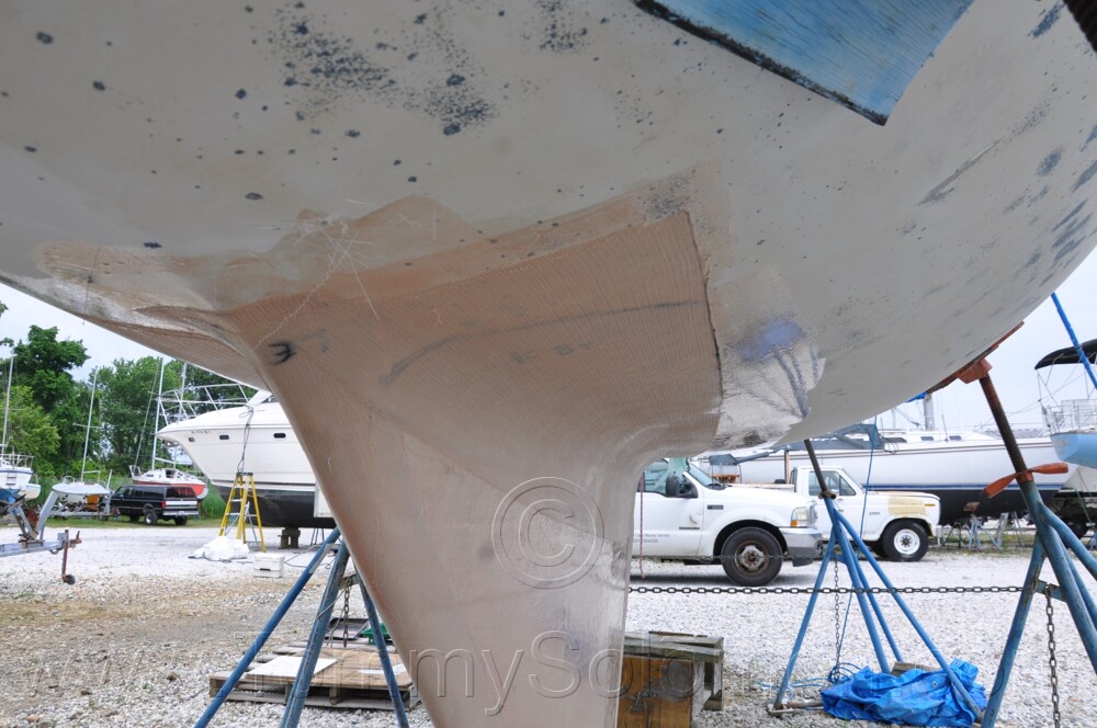 Drop Keel, Glass Keel, Vinyl Ester Barrier Coat (No WAX-SOL) - 53