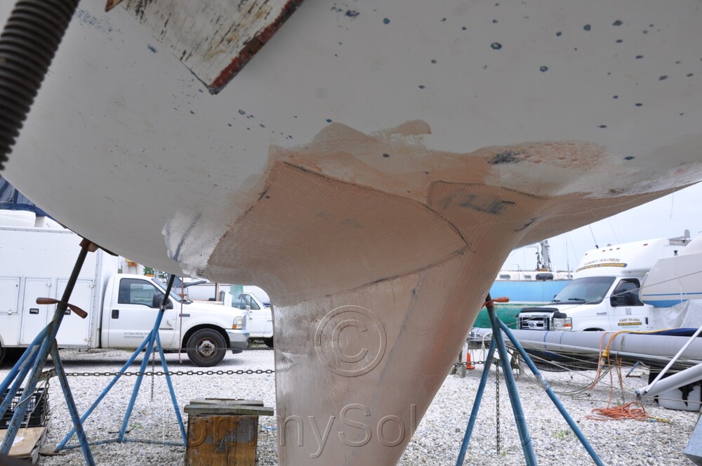 Drop Keel, Glass Keel, Vinyl Ester Barrier Coat (No WAX-SOL) - 54