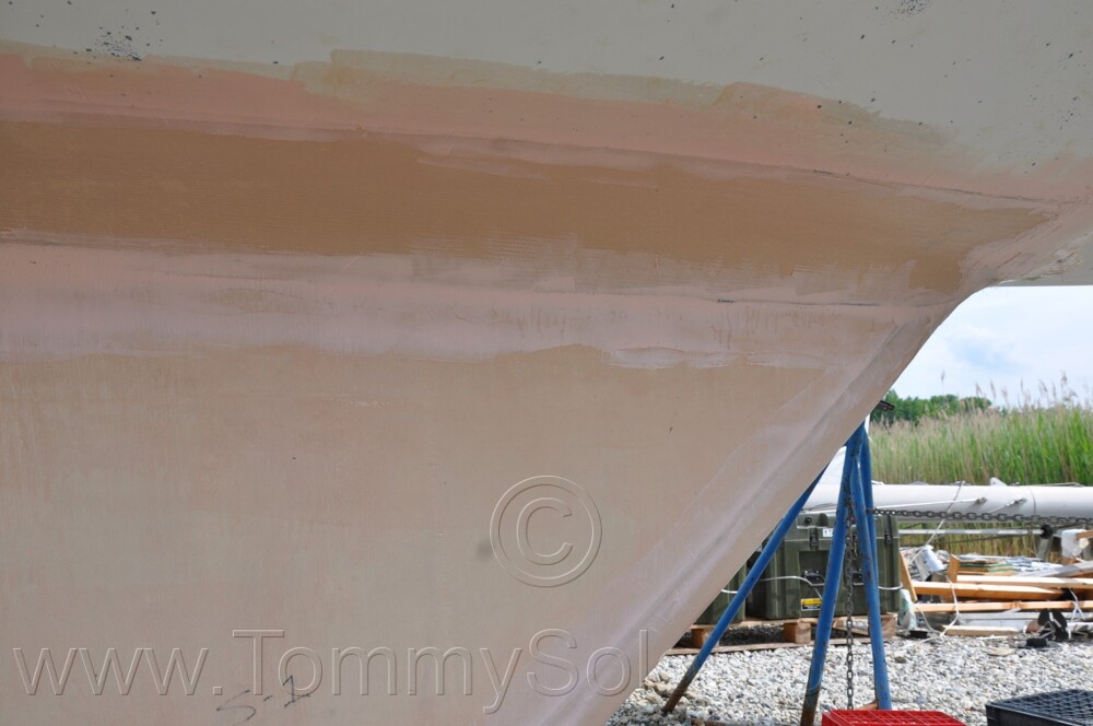 Drop Keel, Glass Keel, Vinyl Ester Barrier Coat (No WAX-SOL) - 57