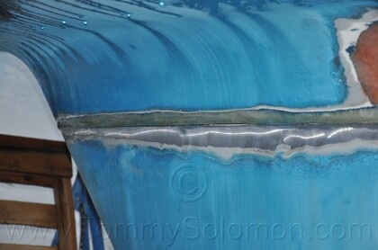 Drop Keel, Glass Keel, Vinyl Ester Barrier Coat (No WAX-SOL) - 7